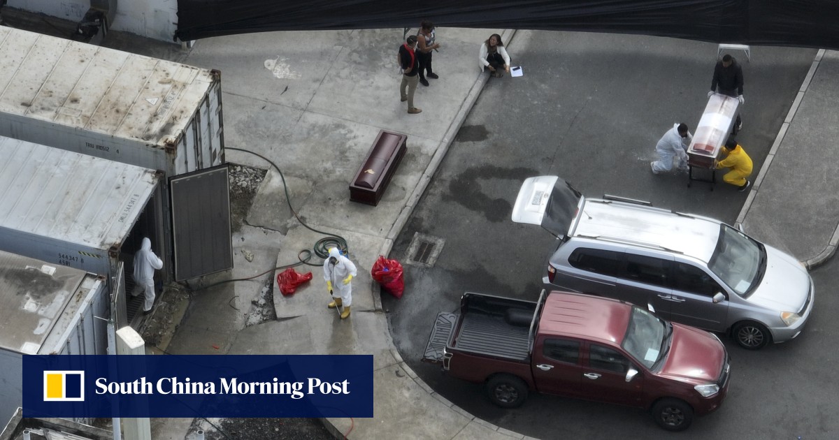 Killings in Ecuador city causes morgue to overflow with corpses, foul odours to spread