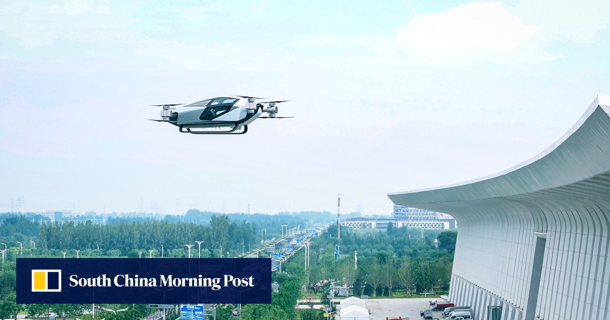 EV maker Xpeng’s flying car takes first flight in Beijing in step towards commercialisation