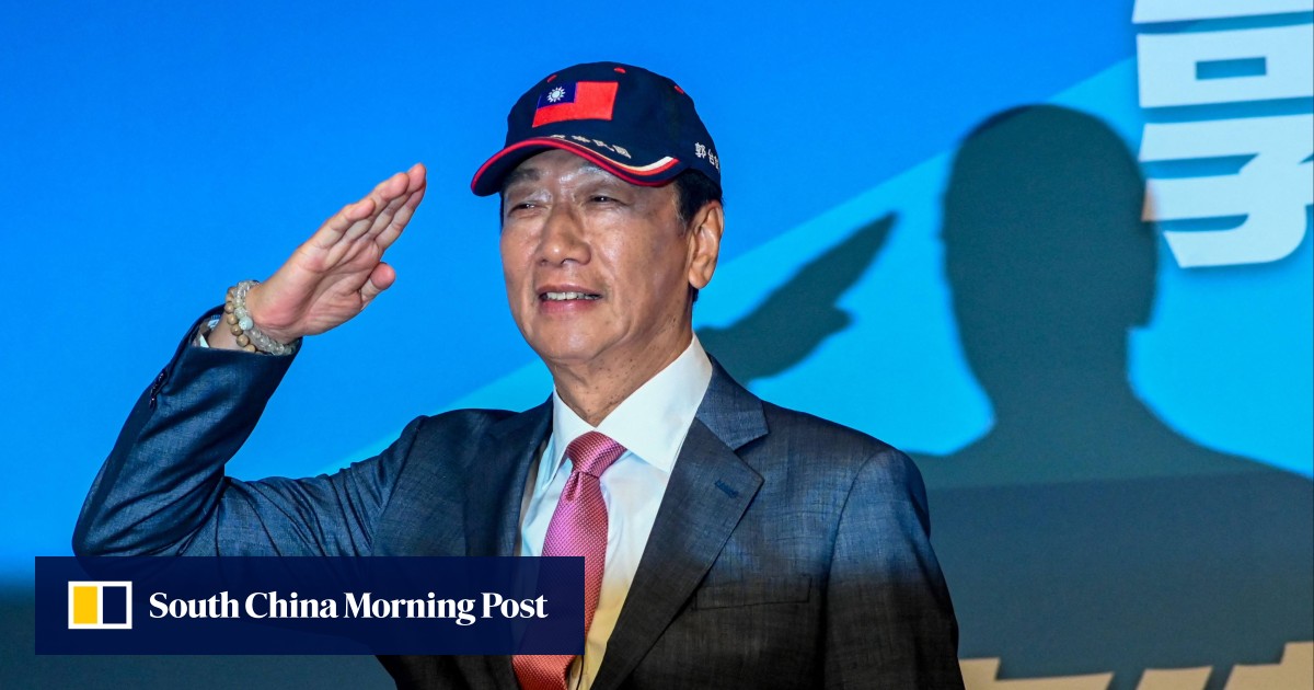 Foxconn finally hits 8-year stock target set out by billionaire founder Terry Gou