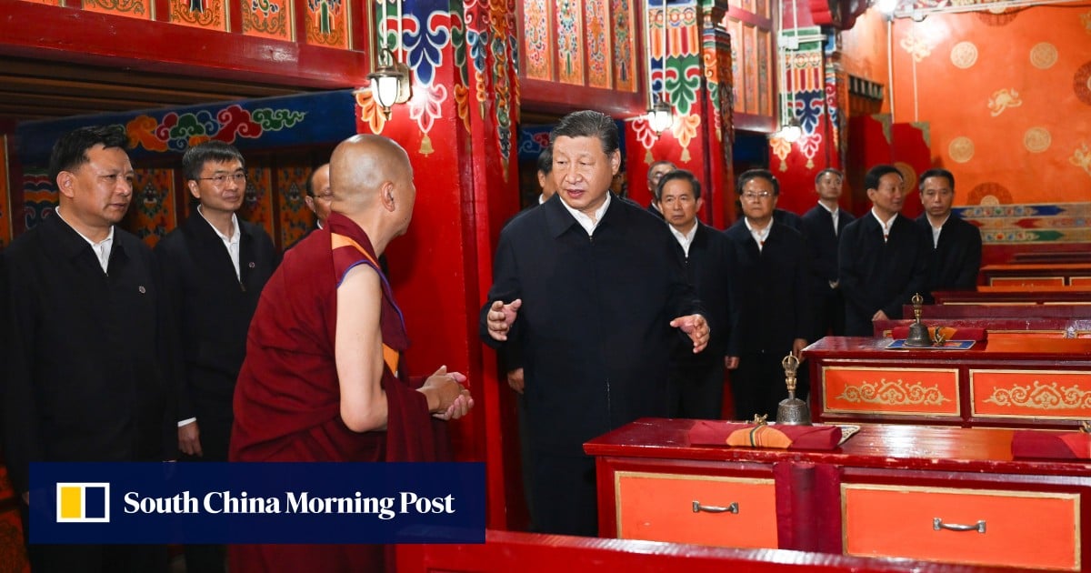 Chinese President Xi visits Tibetans and temple in western China, calls for ethnic unity