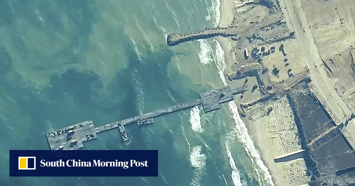 US military’s U0 million Gaza aid pier effort hit by repeated setbacks