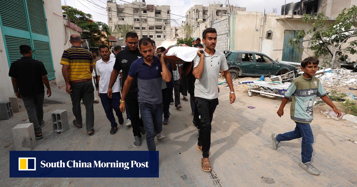 Red Cross chief in Gaza’s Rafah recounts shelling horror: ‘piles of dead bodies everywhere’