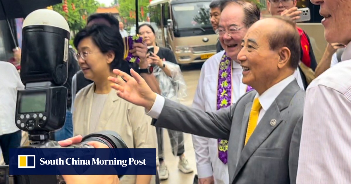 Longest-serving Taiwanese top legislator on personal ‘pilgrimage’ to mainland China