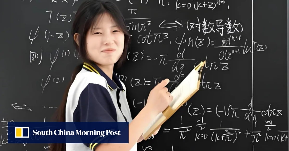 Chinese teen in Alibaba maths finals sparks awe, controversy after ...