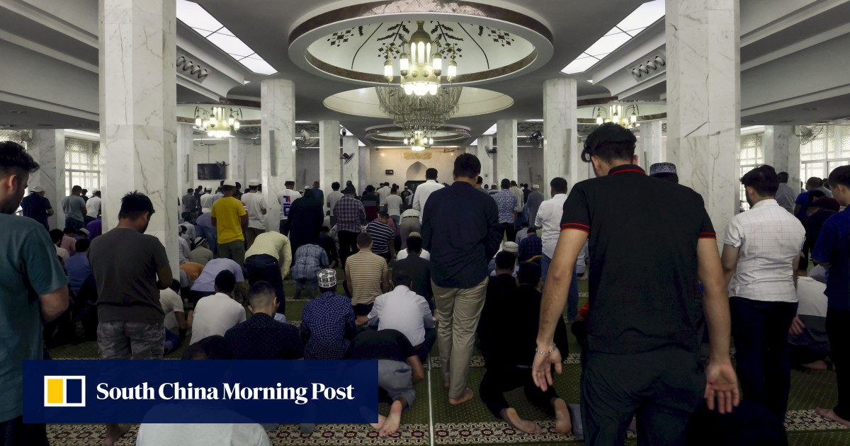 Inside historic Kowloon mosque, the biggest in Hong Kong, where Muslims from all over pray