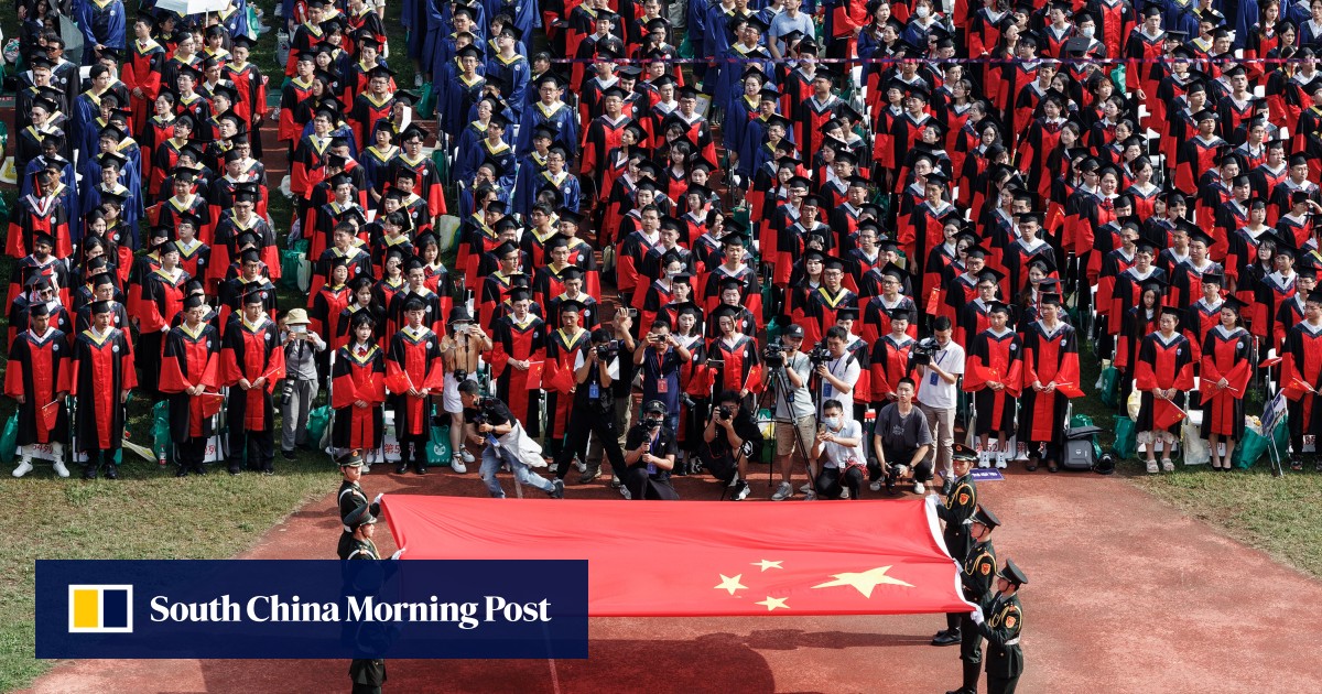 China’s graduates told to embrace financial reshuffle, ‘don’t feel ashamed’ about career
