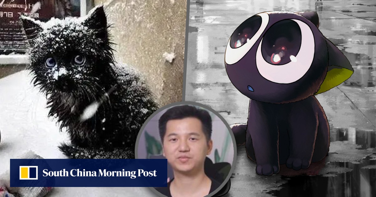 一位中国动画制片人因遗弃一只为他的热门电影《凯蒂猫》提供灵感的猫而受到批评。