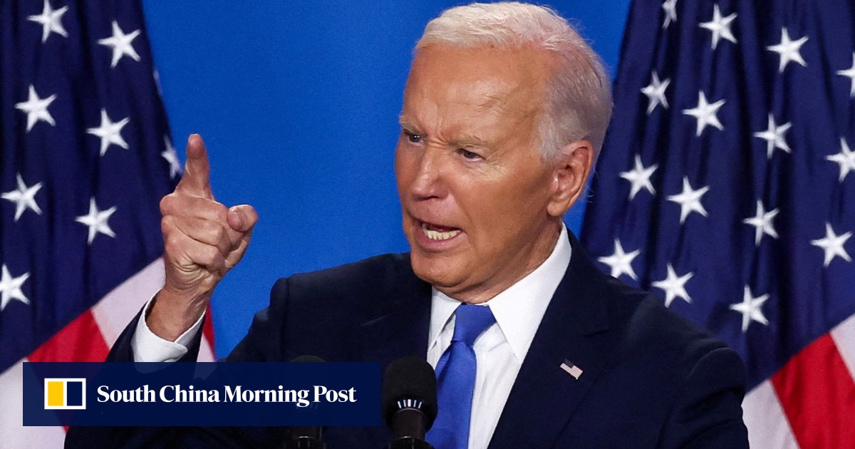 Highlights from Biden’s news conference, where he vowed to remain in the race