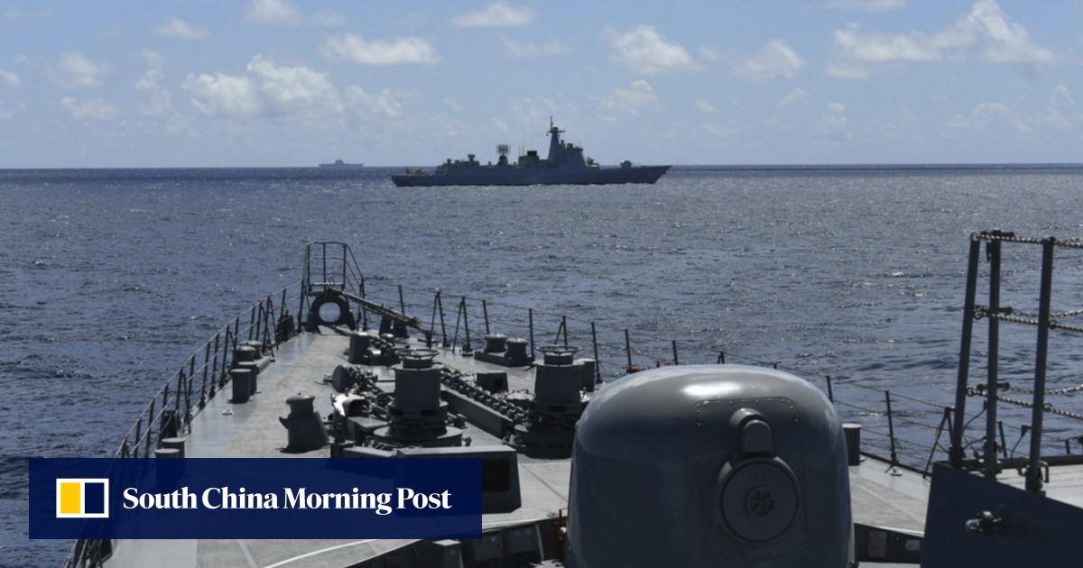 US coastguard spots Chinese naval ships off Alaska island