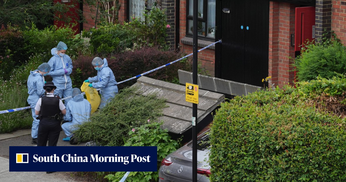 British police arrest man over human remains found in dumped suitcases ...