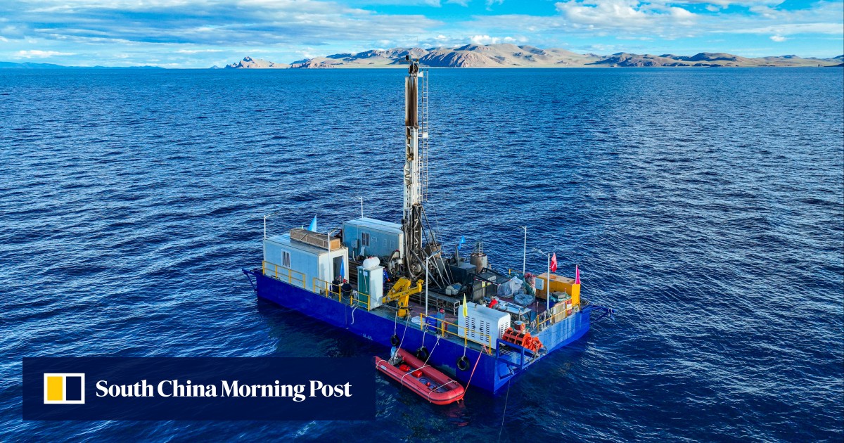 Does Tibet’s ‘Heavenly Lake’ hold clues to the future in core samples from ancient past?