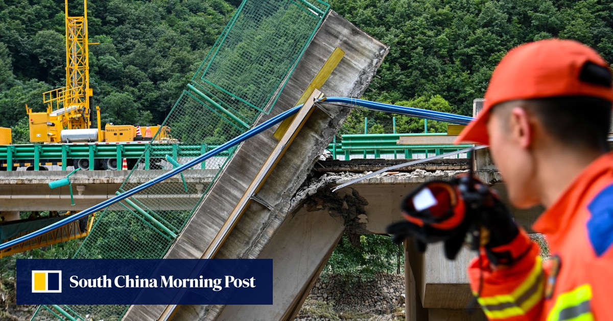 China boosts infrastructure checks after second highway collapse in 3 months