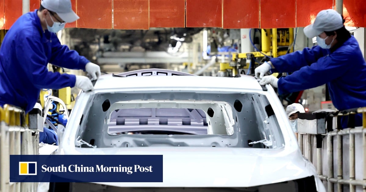 China auto giant SAIC Motor decries EU’s ‘illegal’ anti-subsidy probe, hints at challenge China auto giant SAIC Motor decries EU’s ‘illegal’ anti-subsidy probe, hints at challenge