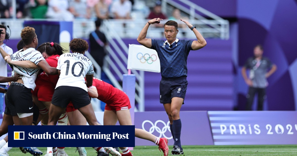 Nick Chan Rugby Paris Olympics: rugby sevens ref Craig Chan warmed up for debut by ...