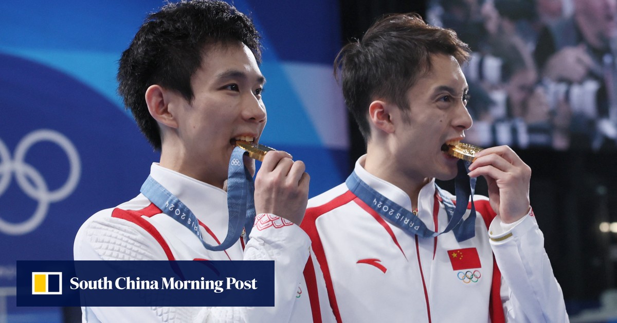 Paris Olympics: China back on gold medal track after wins in diving, shooting