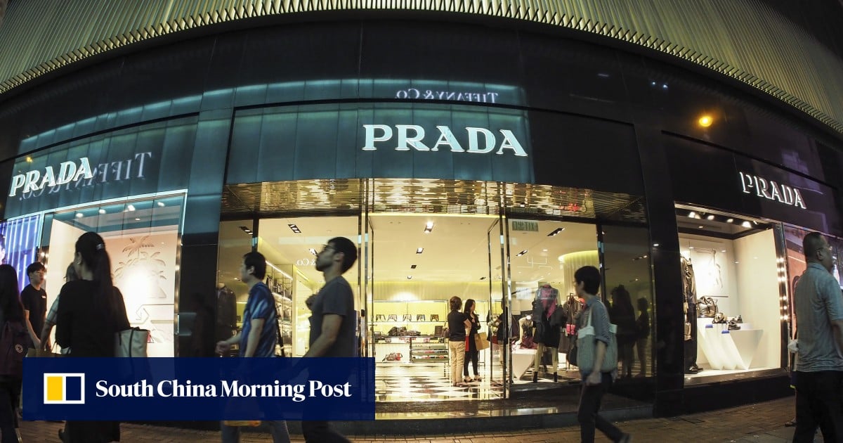 Prada store in Hong Kong