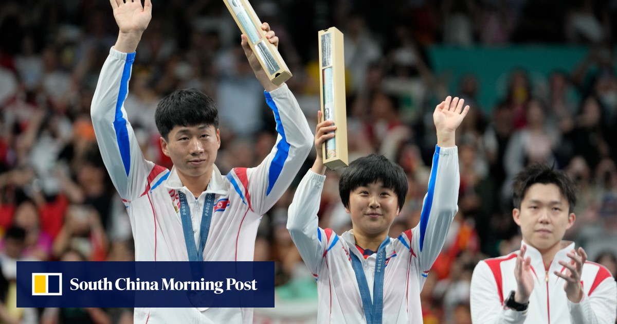 Video | north korea wins first olympic medal in 8 years with table tennis silver