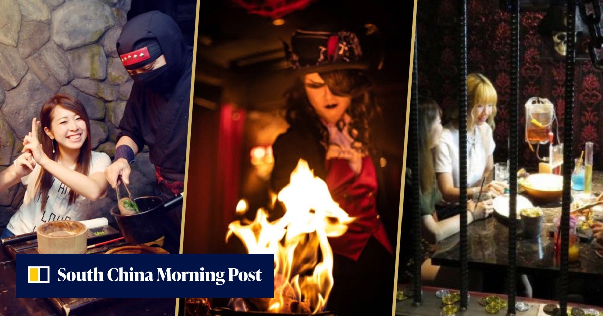 Japan appetite for themed outlets from vampire bars to ninja ...