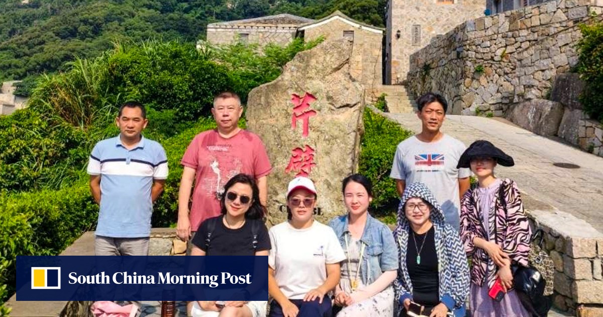 Mainland China tour group arrives in Taiwan’s Matsu as travel curbs ease