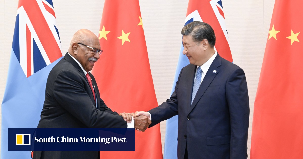 Fiji leader’s visit gives China chance to restore trust after ‘biggest failure’ in Pacific
