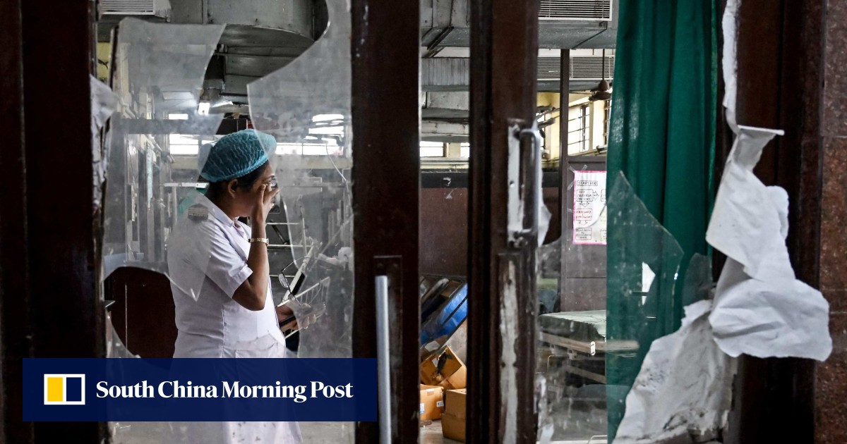‘Not punching bags’: India’s doctors demand better staff protection after rape-murder case