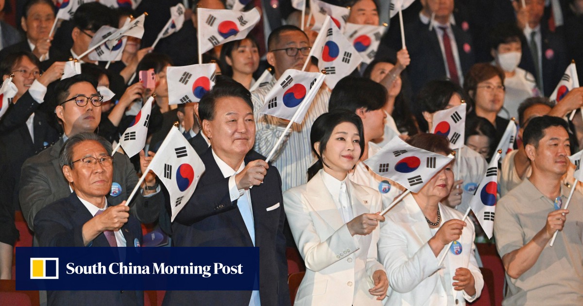 South Korea’s Yoon makes fresh outreach to Kim Jong-un, says unification an ‘unfinished task’