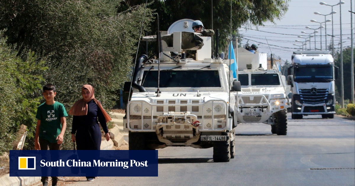 Three UN peacekeepers slightly injured in “explosion” in southern Lebanon