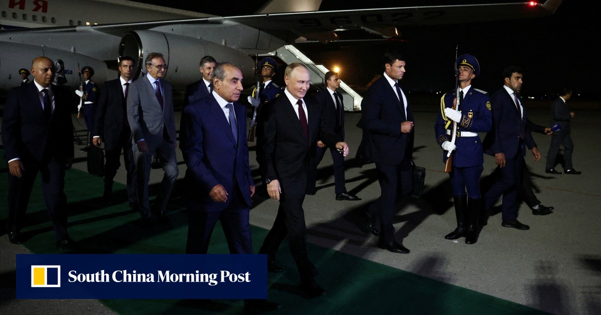 Putin arrives in Azerbaijan for state visit, Russian news agencies report
