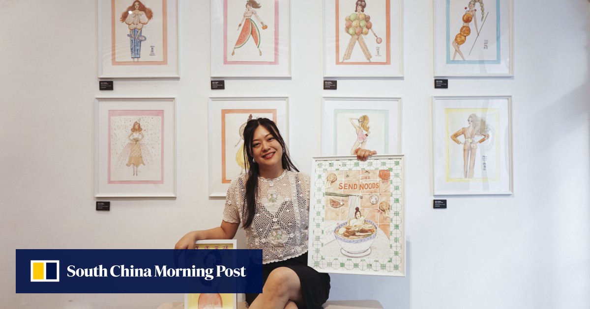 Hong Kong nostalgia inspires Canadian’s food and fashion art