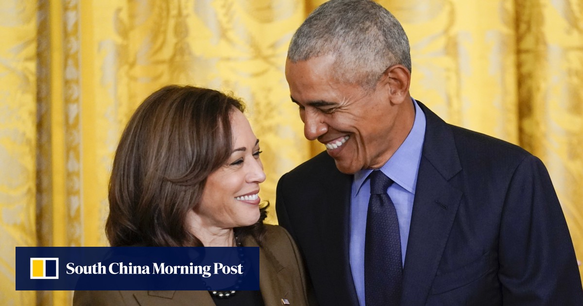 Kamala Harris hires Obama’s advisors in effort to topple Trump in race to the White House