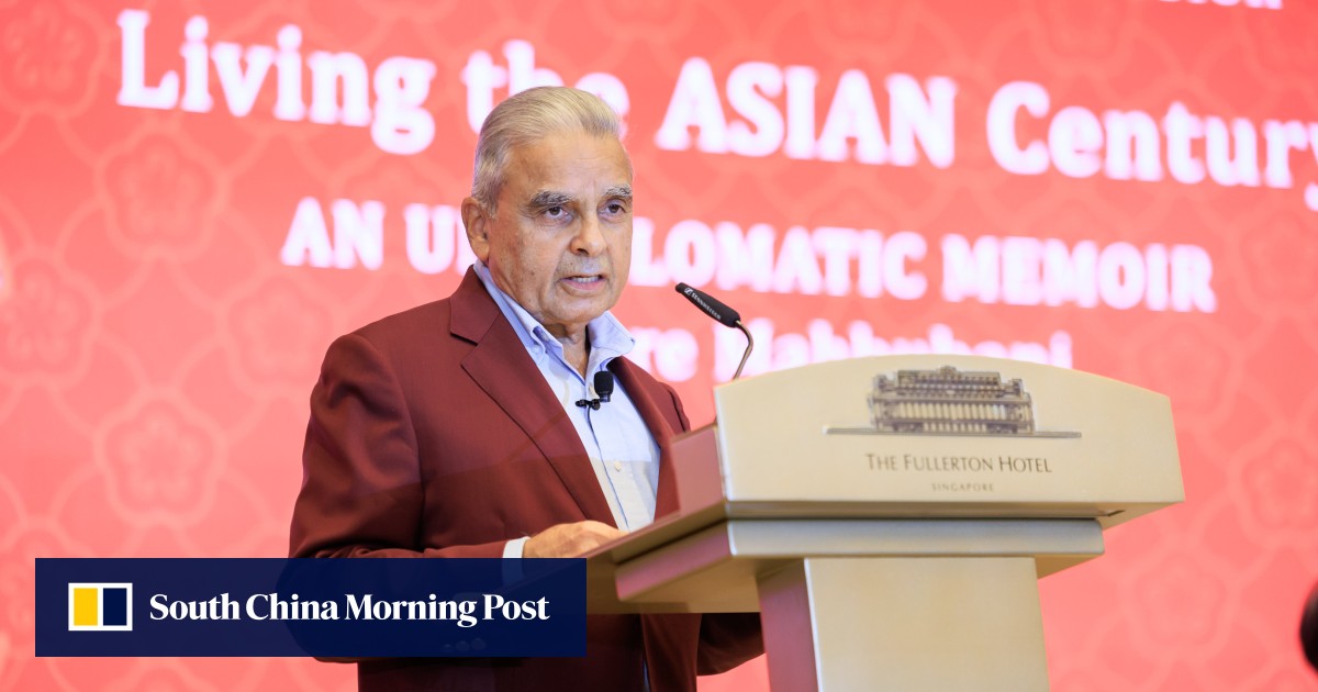 Singapore’s Kishore Mahbubani calls criticism of his memoir ‘fossilised’ Western views