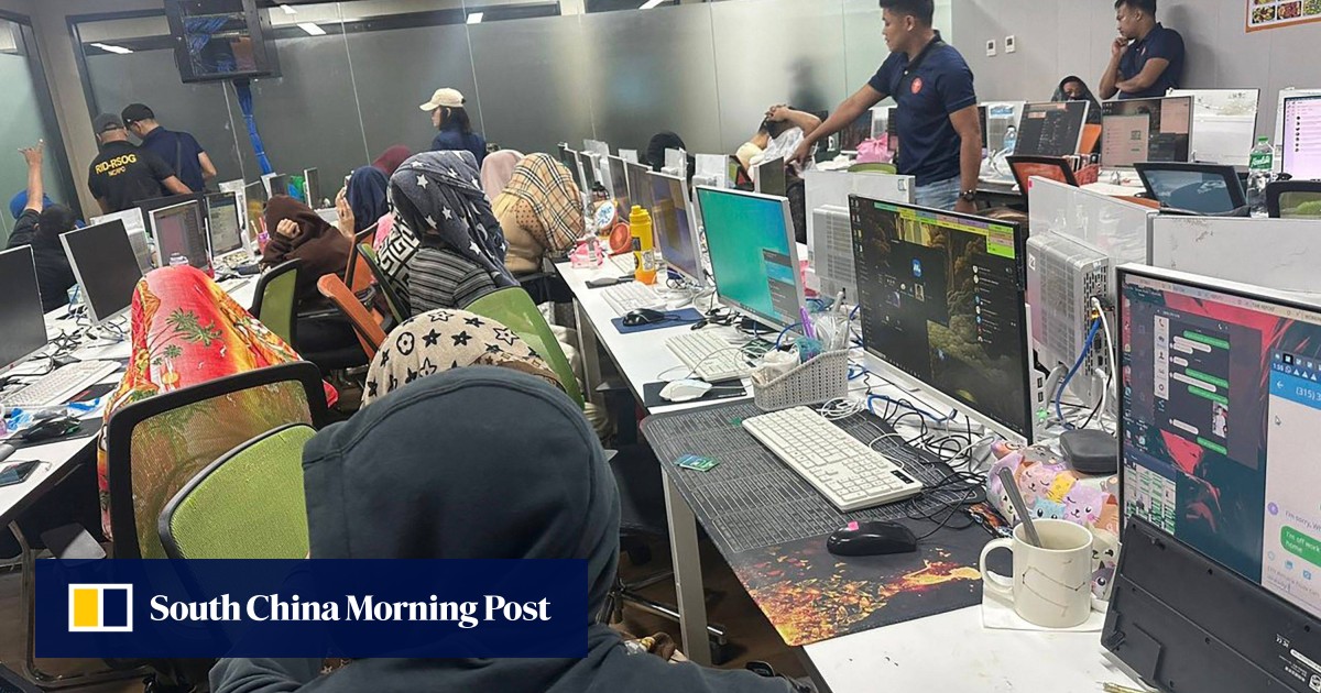 Philippine police raid Chinese-run scam centre, arrest Filipinos and 67 foreign nationals