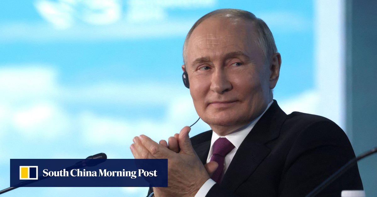 Putin backs Kamala Harris for US president, with wry smile