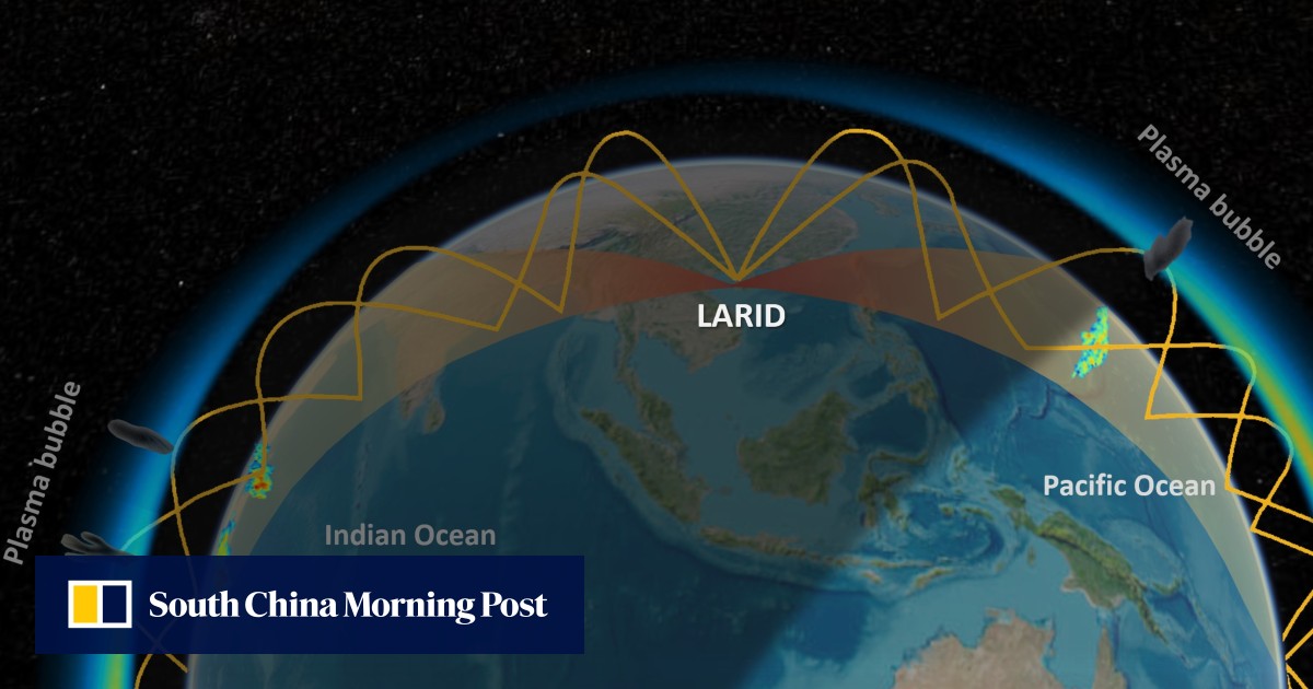 But thanks to the low latitude long range ionospheric radar (LARID), built last year, China has become the first country in the world able to detect t