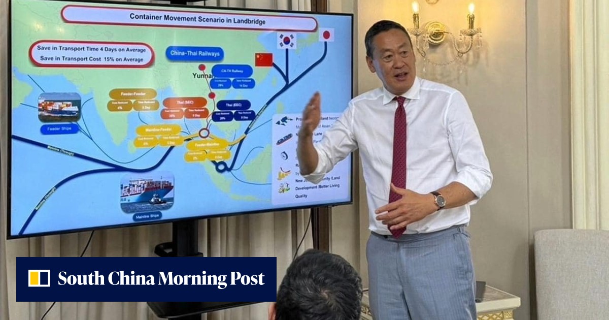 Thailand ‘desperate’ for land bridge project to boost growth but could ...