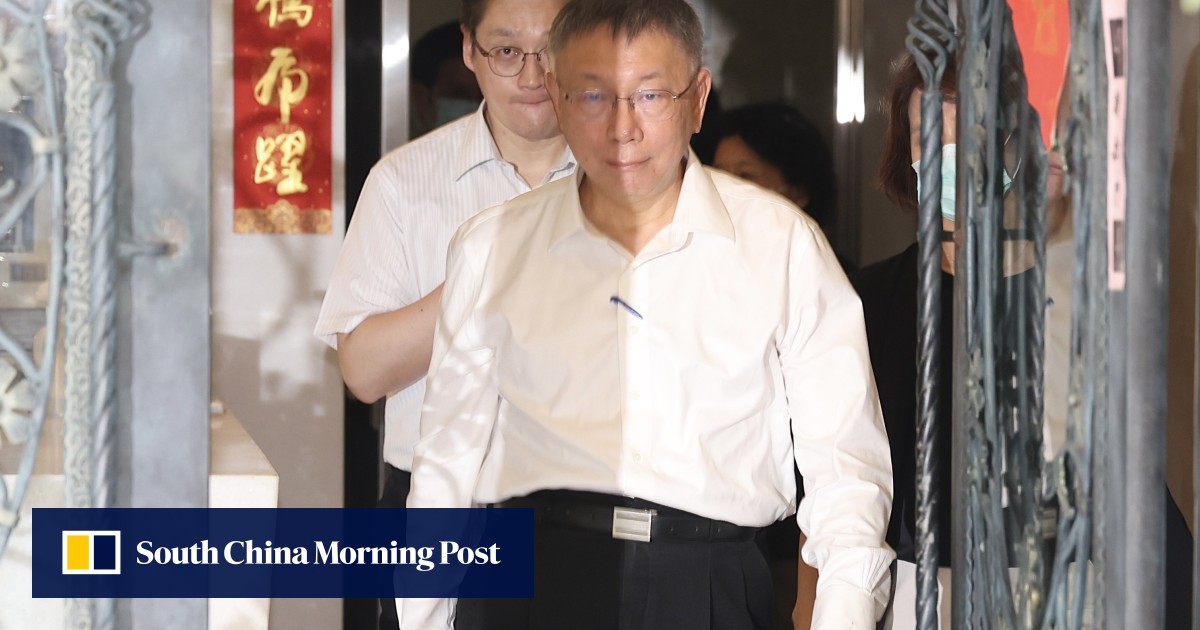 Taiwan politician Ko Wen-je and his party face ‘crisis of trust’ after arrest