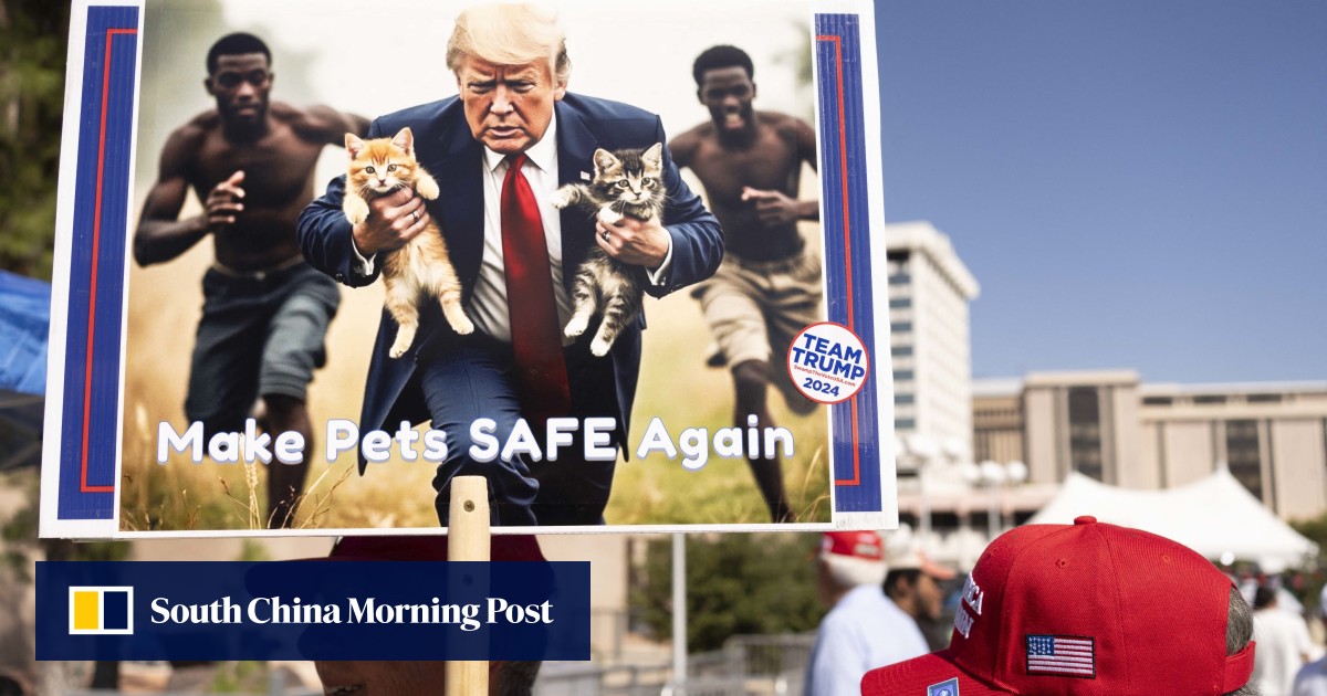 US woman behind pet-eating rumours spread by Trump admits claims are false