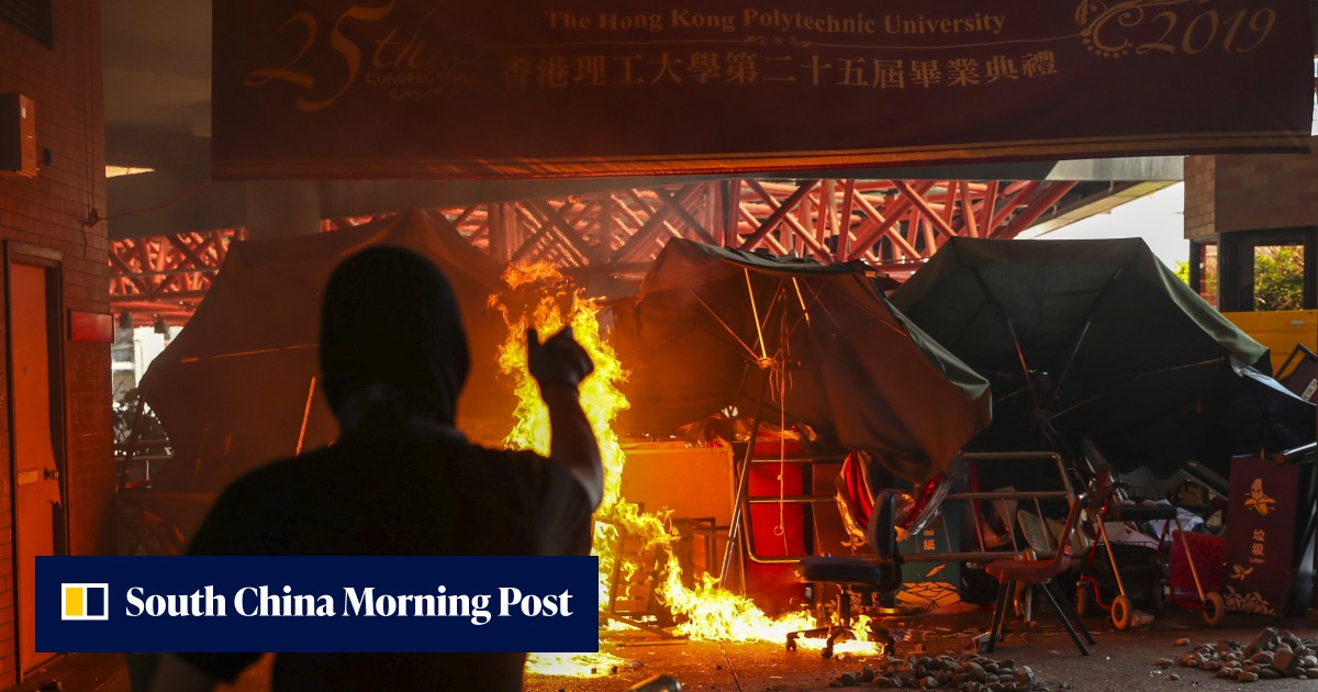 Hong Kong court jails 8 for up to 4½ years for rioting during 2019 ...