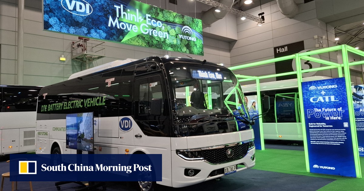 China’s Yutong, world’s top electric-bus maker, touts new technology as ...
