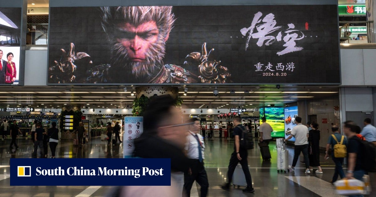 Hit Chinese video game Black Myth: Wukong lifts market sales in August ...
