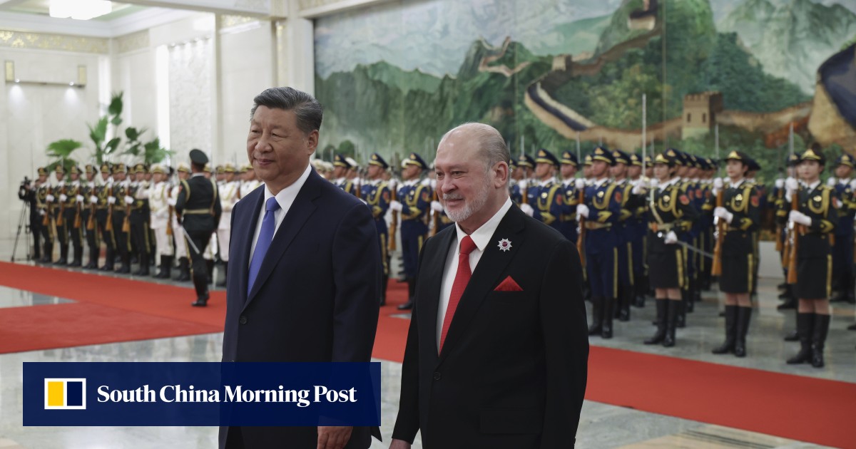 马来西亚国王向习近平表示，马来西亚将与中国合作维护南海和平