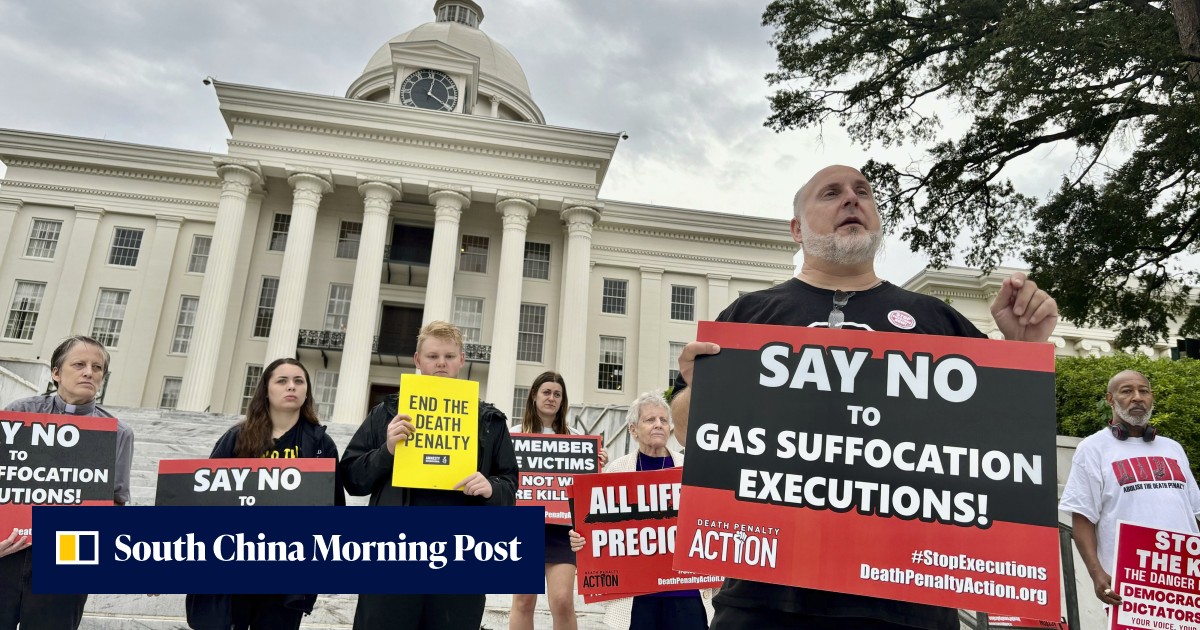 Alabama carries out second-ever nitrogen gas execution in the US ...