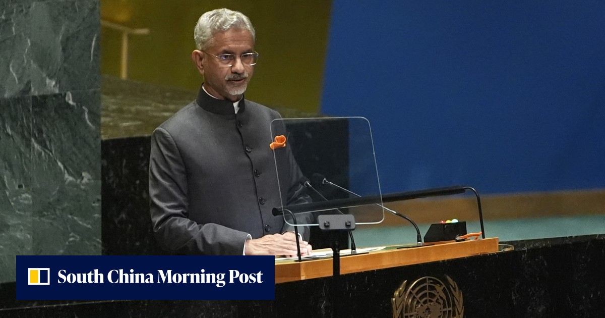Indiens Subrahmanyam Jaishankar kritisiert Pakistan und China bei der UNO ...