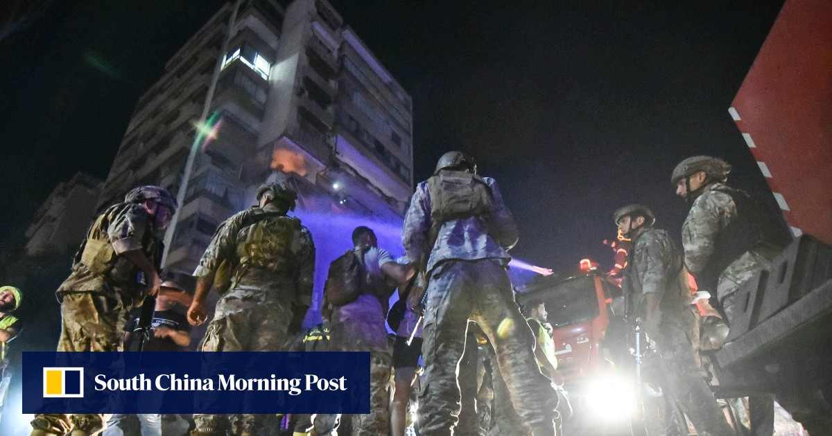 イスラエル軍によるベイルート中心部への攻撃でパレスチナ指導者３人が死亡