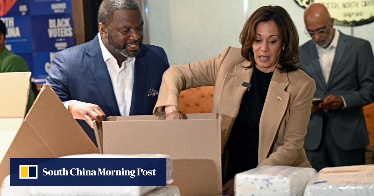 Harris packs aid boxes for North Carolina hurricane victims ahead of campaign push – Technologist
