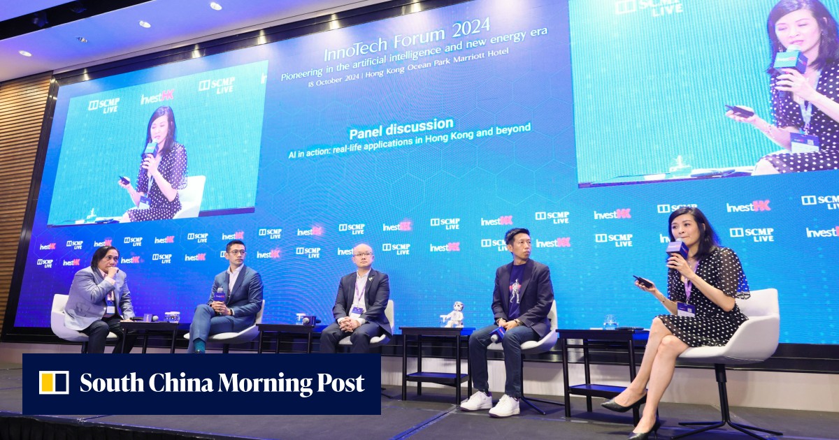 InnoTech Forum: Hong Kong has potential to become an AI applications ...