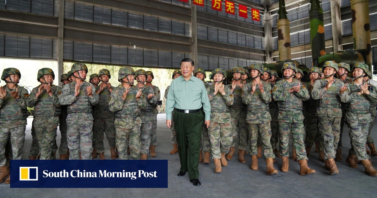 Xi Jinping targets deterrence and discipline in PLA Rocket Force inspection