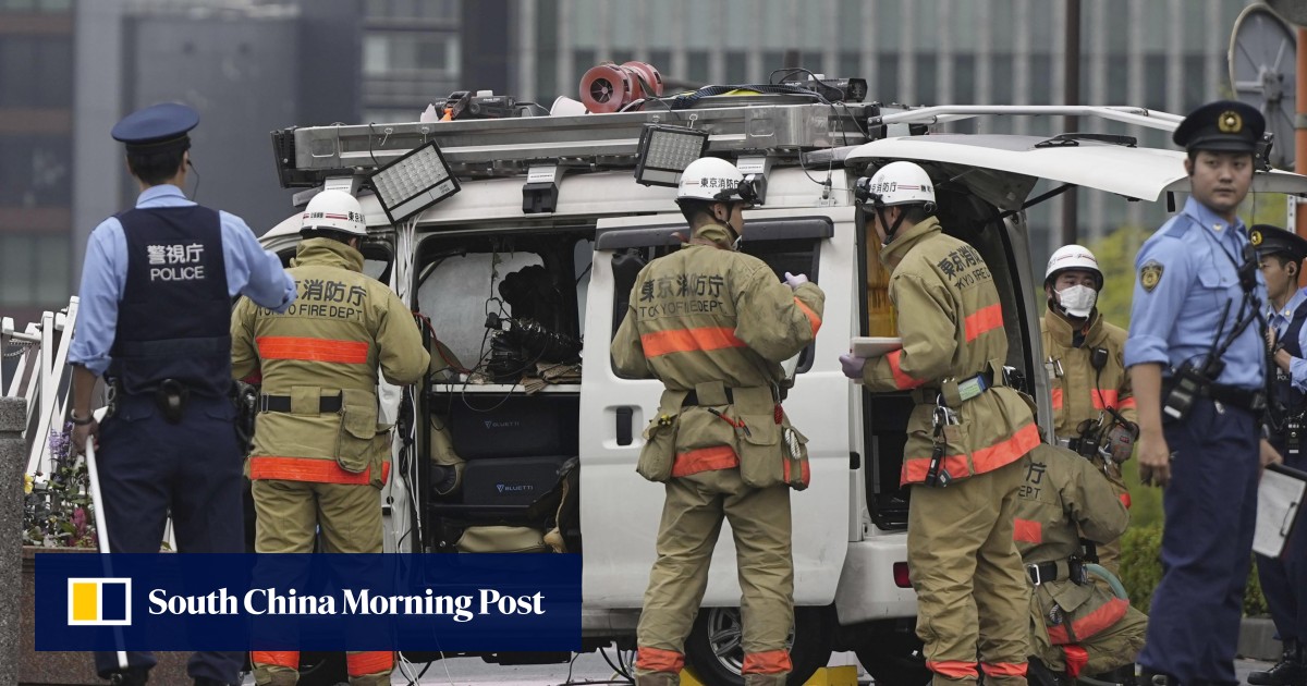 Man firebombs Tokyo headquarters of Japan’s ruling party