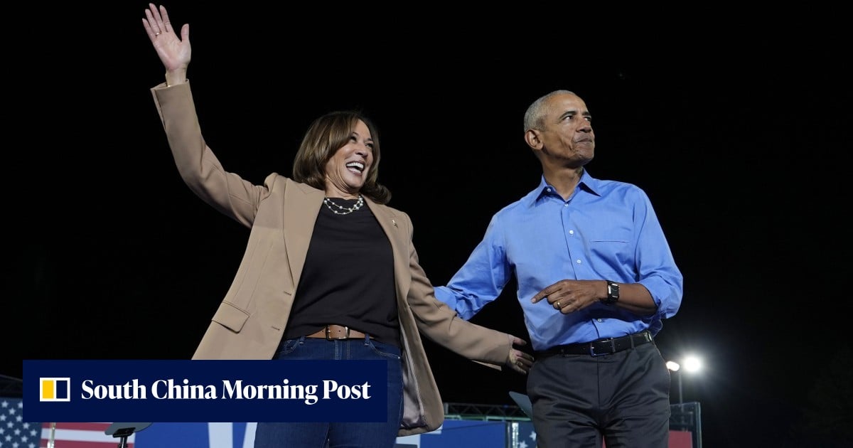 Harris joined by Obama, Springsteen at star-studded election rally in ...