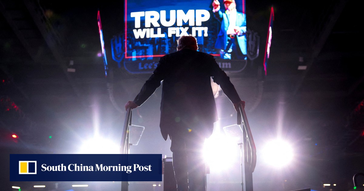 Trump claims big lead over Harris in US election, setting stage if he ...
